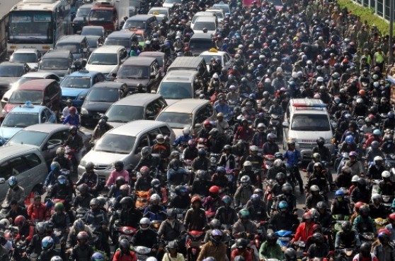 macet parah